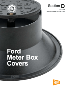 Ford Meter Box Covers