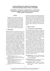 SemEval-2010 Task 8 - Association for Computational Linguistics