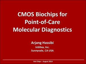 CMOS Biochips for Point-of-Care Molecular Diagnostics