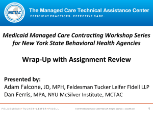 Wrap-‐Up with Assignment Review