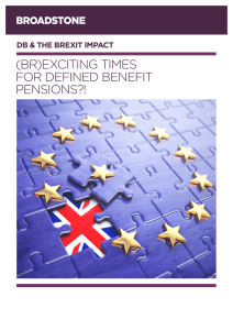 (br)exciting times for defined benefit pensions?!