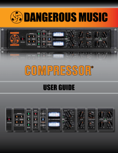 COMPRESSOR® - Dangerous Music