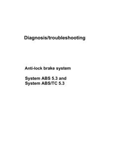 POR ABS/TC 5.3 Diagnostics