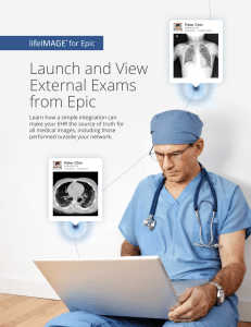 Launch and View External Exams from Epic