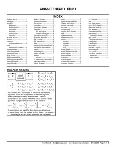 Circuit Theory