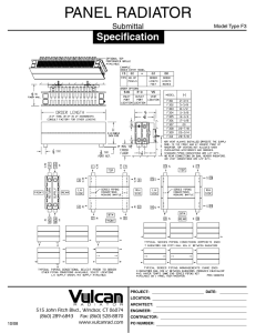 Panel Radiator F3