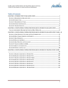 Boat Operations and Training Manual