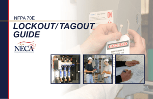 LOCKOUT/ TAGOUT GUIDE