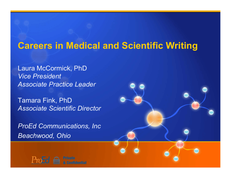 Careers In Medical And Scientific Writing