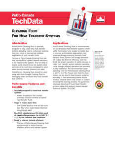 Tech Data - Cleaning Fluid - Petro