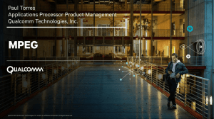 Paul Torres Applications Processor Product Management