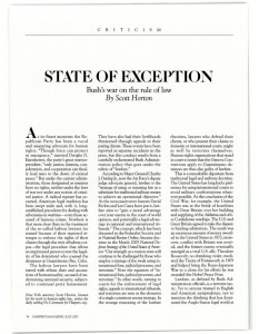 state of exception