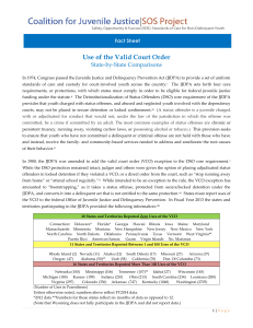 Use of the Valid Court Order Exception in the States