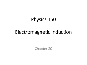 20 Electromagnetic Induction