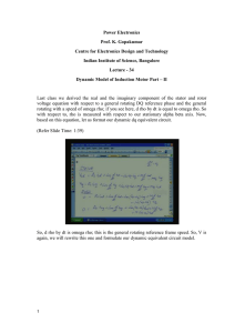 Power Electronics Prof. K. Gopakumar Centre for Electronics