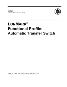 13120 (83:14) Automatic Transfer Switch
