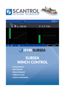 subsea winch control