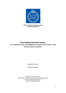 Forecasting mismatch losses: An empirical study investigating