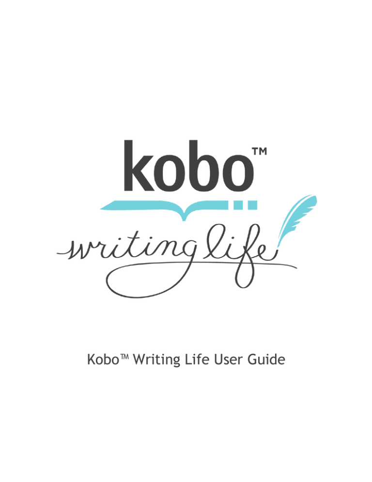writing life kobo login