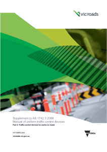 Supplement to AS 1742.3:2009 Manual of uniform traffic control