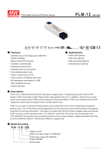 PLM-12 series