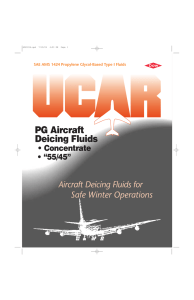 PG Aircraft Deicing Fluids