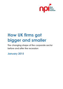 How UK firms got bigger and smaller