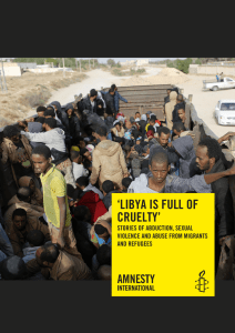 Libya: `Libya is full of cruelty`: Stories of abduction, sexual violence