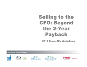 Selling to the CFO: Beyond the 2-Year Payback