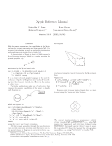 XY-pic Reference Manual