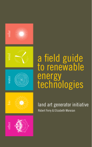 A Field Guide to Renewable Energy Technologies