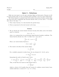 Quiz 5 - Solutions