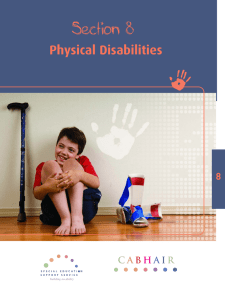 Section 8: Physical Disabilities [PDF - 3MB]