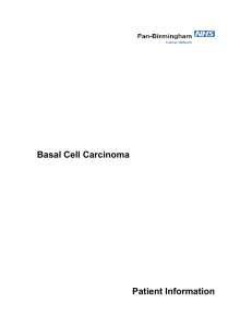 Basal Cell Carcinoma Patient Information