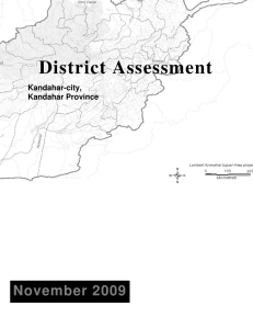 District Assessment
