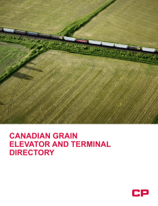canadian grain elevator and terminal directory