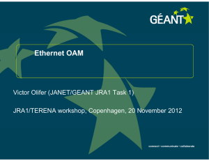 Ethernet OAM