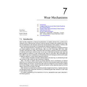 Chapter 07: Wear Mechanisms