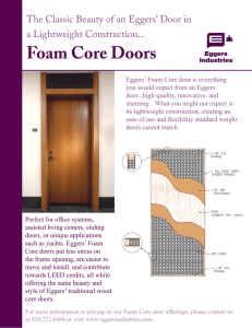 Foam Core Doors - Eggers Industries