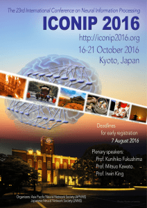 16-21 October 2016 Kyoto, Japan