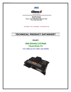 Super Node II Technical Product Datasheet