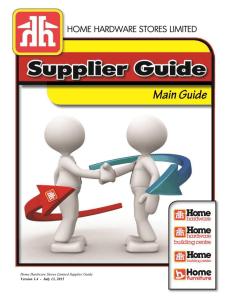 HHSL Supplier Guide January 2012, 06-23-11