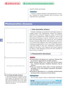 Photosensitive diseases