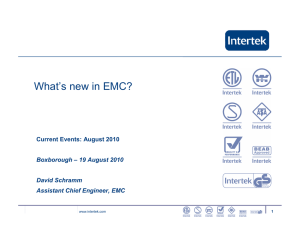 What`s new in EMC?