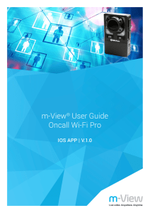 m-View® User Guide Oncall Wi