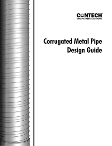 Corrugated Metal Pipe Design Guide