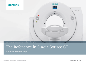 The Reference in Single Source CT