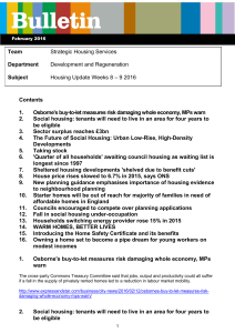 Contents 1. Osborne`s buy-to-let measures risk damaging whole