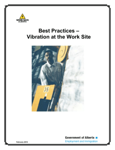 Vibration at the Work Site