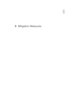 6 Mitigation Measures